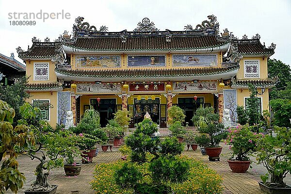 Chinesischer Tempel  Chua Phap Bao  Hoi An  Vietnam  Asien