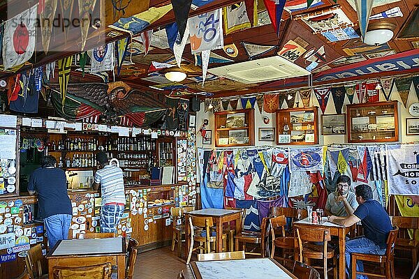 Pub Peter Cafe Sport  Horta  Faial  Azoren  Portugal  Europa