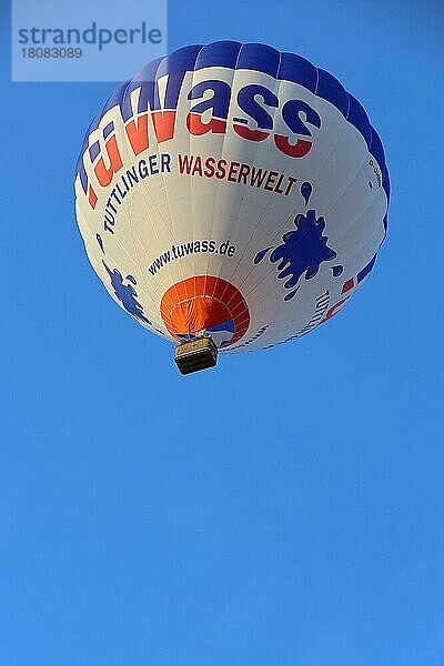 Heissluftballon  Baden-Württemberg  Deutschland  Europa