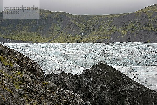 Svinafellsjokull  Island  Svinafellsjökull  Europa