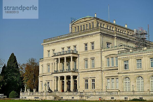 Villa Hügel  Essen  Nordrhein-Westfalen  Deutschland  Europa