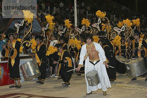 Tänzer  Gualeguaychu Karneval  Gualeguaychu  Entre Rios Provinz  Argentinien  Südamerika