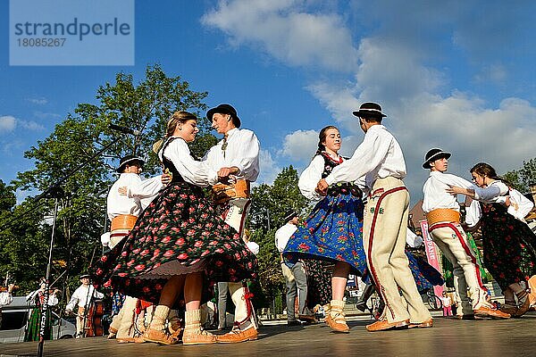 Festival der Bergfolklore  Zakopane  Polen  Europa