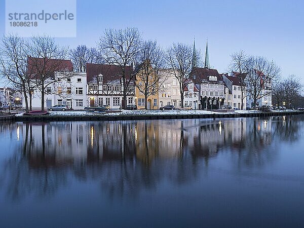 Malerwinkel  Altstadt  Lübeck  Schleswig-Holstein  Deutschland  Europa