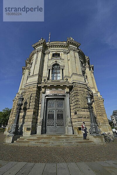 Deutsche Bank  Martin-Luther-Ring  Leipzig  Sachsen  Deutschland  Europa