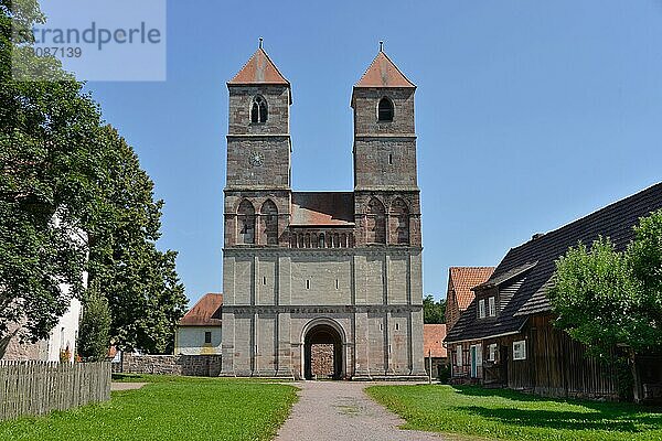Klosterkirche  Freilichtmuseum  Veßra  Thüringen  Deutschland  Europa