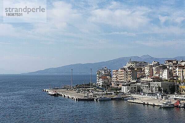 Fährhafen  Saranda  Ionisches Meer  Albanien  Europa