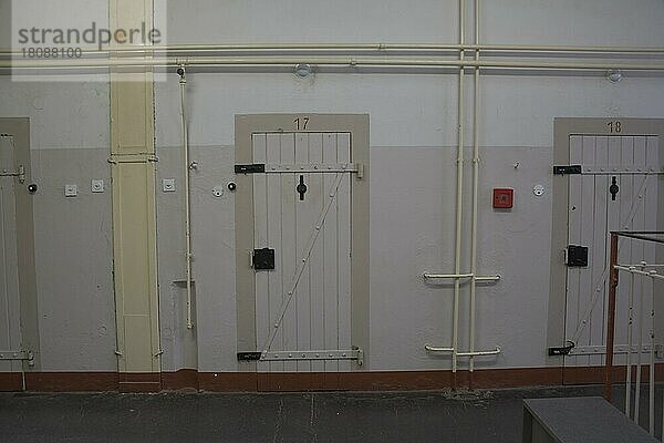 Zellentrakt Gefängnis Bautzen II  Gedenkstätte  Stasi-Knast  Bautzen  Sachsen  Deutschland  Europa