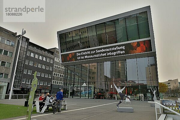 Deutsches Fußballmuseum  Platz der Deutschen Einheit  Dortmund  Nordrhein-Westfalen  Deutschland  Europa
