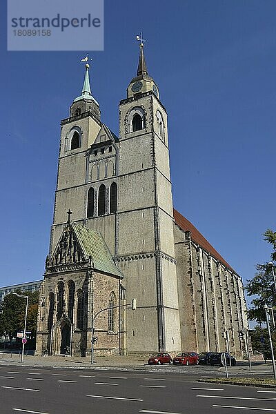 St.-Johannis Kirche  Magdeburg  Sachsen-Anhalt  Deutschland  Europa