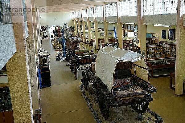 Ochsenwagen und andere Wagen  Museum Swakopmund  Swakopmund  Republik Namibia