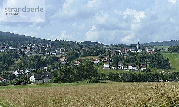 Bischofsgrün  Fichtelgebirge  Oberfranken  Bayern  Deutschland  Europa