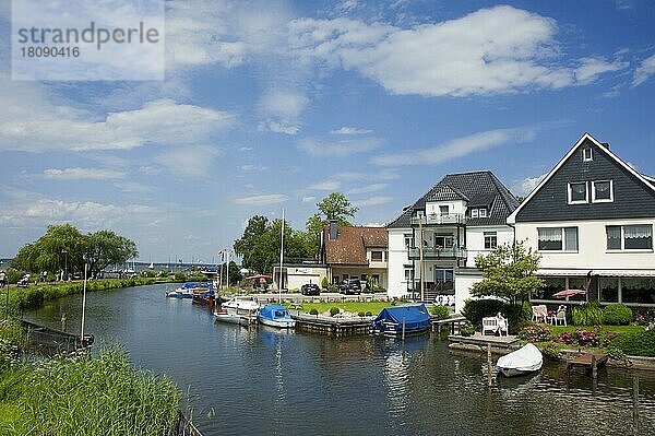 Promenade  Steinhude  Wunstorf  Niedersachsen  Deutschland  Europa