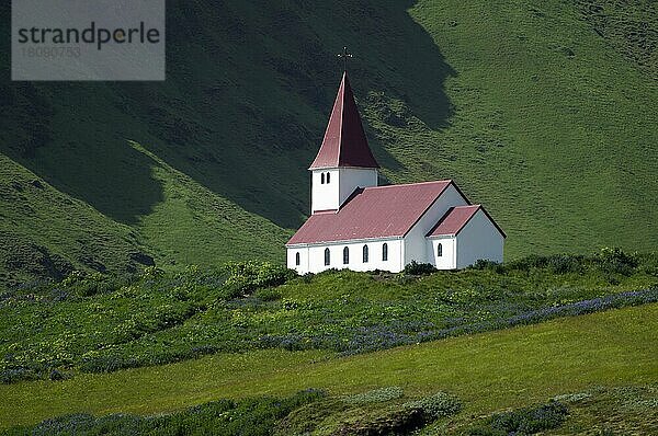 Kirche  Vik i Myrdal  Island  Vikurkirkja  Europa