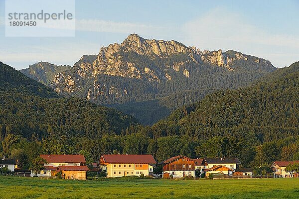 Rottau bei Grassau  Chiemsee  Chiemgau  Bayern  Deutschland  Europa