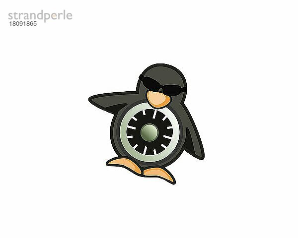 Security Enhanced Linux  gedrehtes Logo  Weißer Hintergrund B