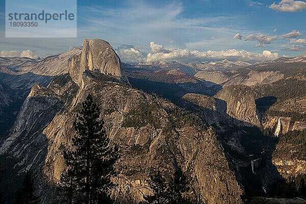 Glacier Point  Yosemite NP  Kalifornien  USA  Nordamerika
