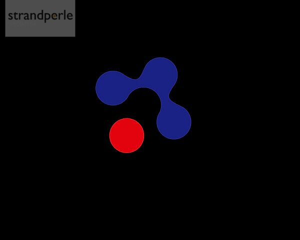 AlphaDream  gedrehtes Logo  Schwarzer Hintergrund