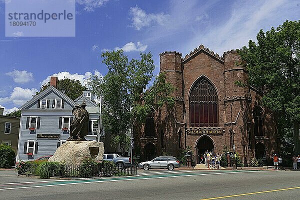 Salemer Hexenmuseum  Washington Square  Salem  Massachusetts  USA  Nordamerika