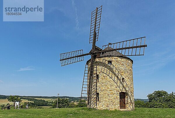 Windmühle Jalubí  Tschechische Republik  Europa