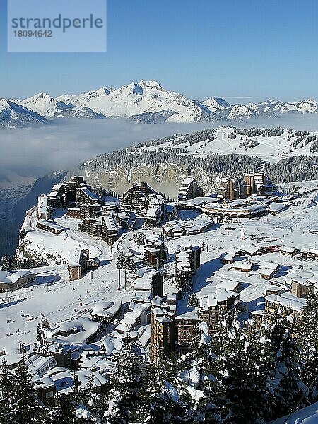 Avoriaz  Haute-Savoie  Frankreich  Europa