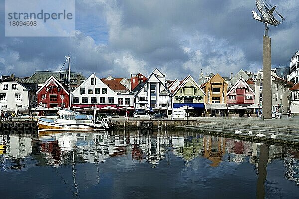 Hafen  Stavanger  Rogaland  Norwegen  Europa