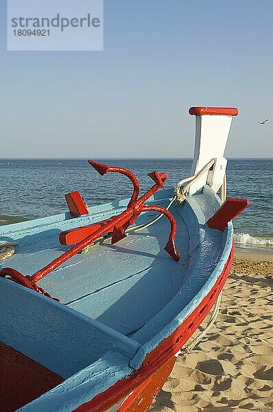 Traditionelle Fischerboote  Algarve  Portugal  Europa