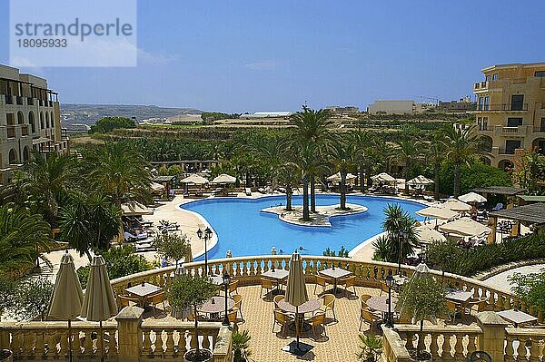 Kempinski Hotel in San Lawrenz auf der Insel Gozo  Malta  Europa