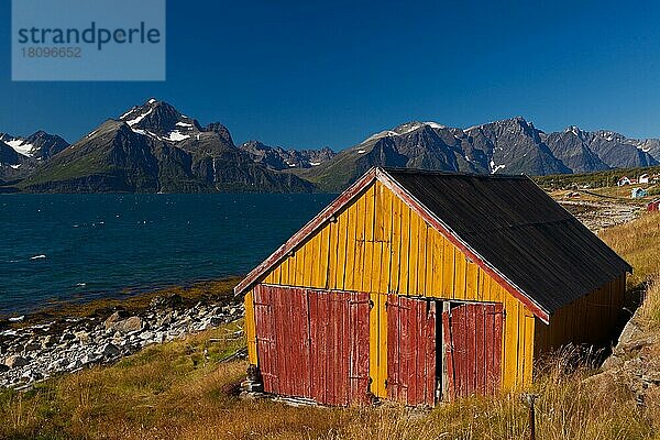 Fjord an der E6  Nordnorwegen