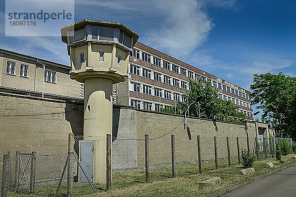 Wachturm  Stasi-Gedenkstätte  Genslerstrasse  Hohenschönhausen  Lichtenberg  Berlin  Deutschland  Europa