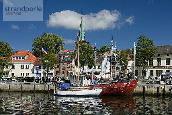 Hafen von Neustadt in Holstein  Schleswig-Holstein  Deutschland  Europa