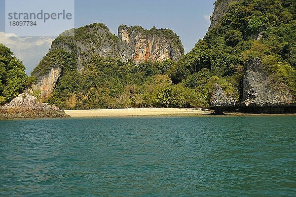 Küste  Insel Ko Hong  Thailand  Asien