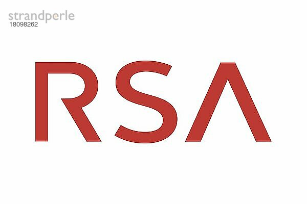 RSA Security  Logo  Weißer Hintergrund