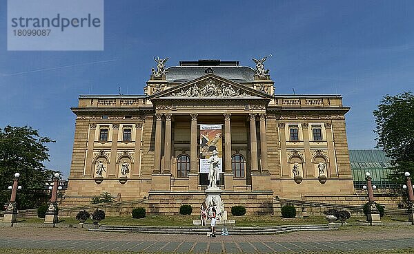 Hessiches Staatstheater  Christian-Zais-Straße  Wiesbaden  Hessen  Deutschland  Europa