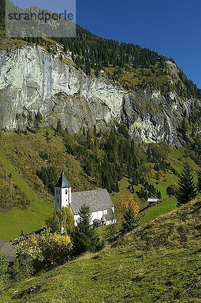 BLick auf Hüttschlag im Großarltal im Pongau im Salzburger Land  Österreich  Europa