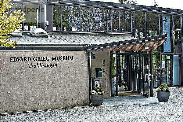 Edvard Grieg Museum  Troldhaugen  Bergen  Provinz Hordaland  Norwegen  Europa