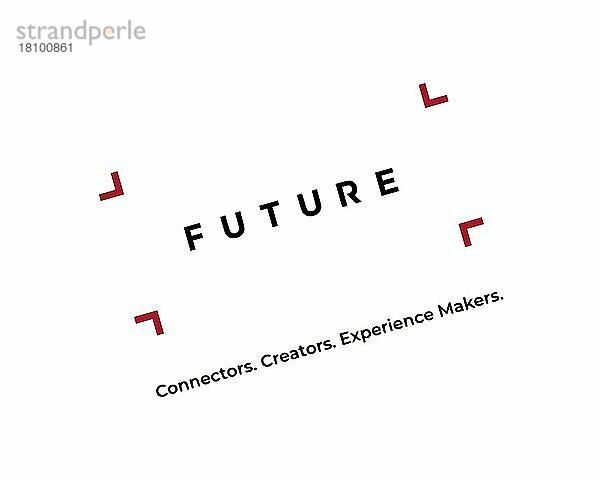 Future plc  gedrehtes Logo  Weißer Hintergrund