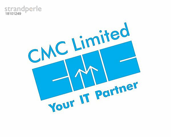 CMC company  gedrehtes Logo  Weißer Hintergrund