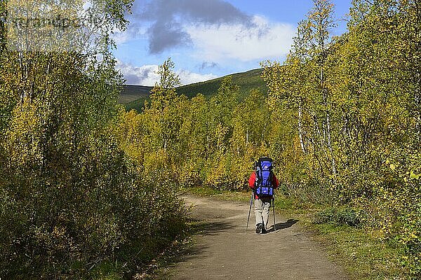 Trekking Nikkaluokta  Kebnekaise Fjällstation  Lappland  Schweden2