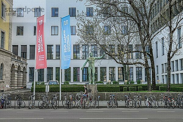 Technische Universität  Hauptgebäude  Arcisstrasse  München  Bayern  Deutschland  Europa