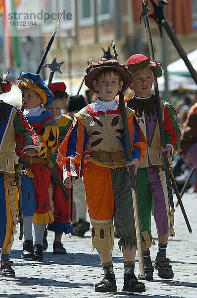 Tänzelfest  Kaufbeuren  Allgäu  Bayern  Deutschland  Europa