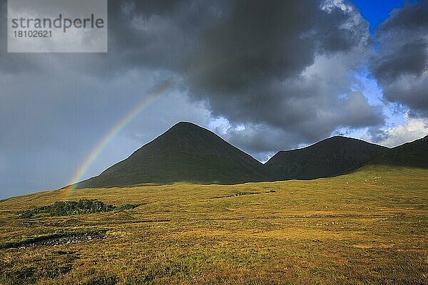 Schottische Highlands  Isle of Skye  Schottland  Großbritannien  Europa