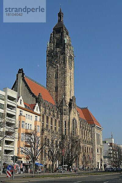 Rathaus Charlottenburg  Otto-Suhr-Allee  Charlottenburg  Berlin  Deutschland  Europa