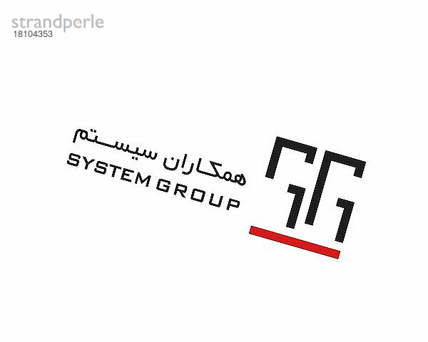 System Group  gedrehtes Logo  Weißer Hintergrund B