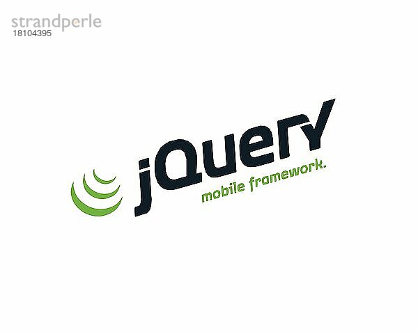 JQuery Mobile  gedrehtes Logo  Weißer Hintergrund