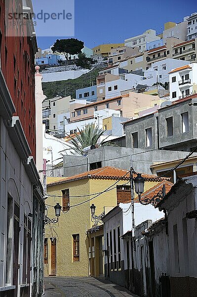 Calle de la Luz  San Sebastian  La Gomera  Kanarische Inseln  Spanien  Europa