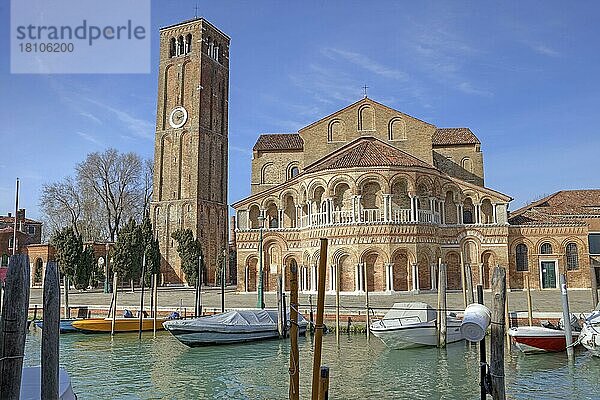 Basilika Santa Maria e San Donato  Murano  Venedig  Venetien  Venezia  Regione del Veneto  Italien  Europa