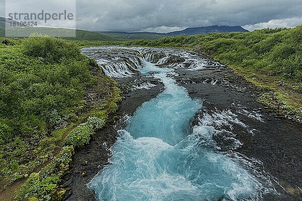 Bruarfoss  Island  Europa