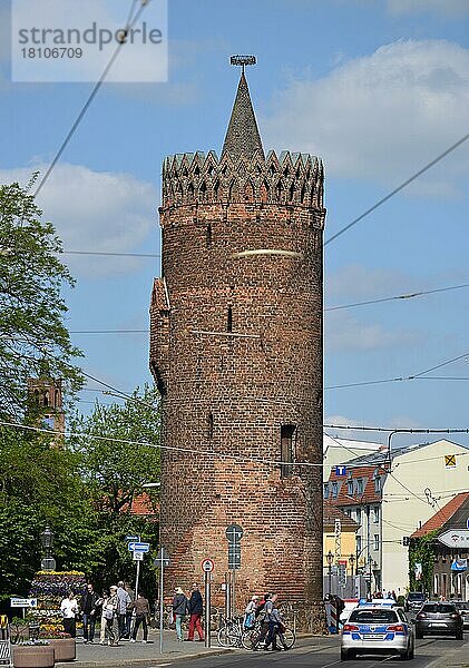 Plauer Torturm  Plauer Straße  Brandenburg an der Havel  Brandenburg  Deutschland  Europa