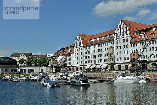 Tempelhofer Hafen  Tempelhof  Berlin  Deutschland  Europa